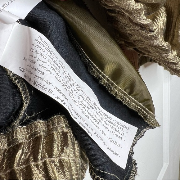 Zara Color Block Hooded Zip Front Jacket Windbreaker size large - Picture 14 of 14